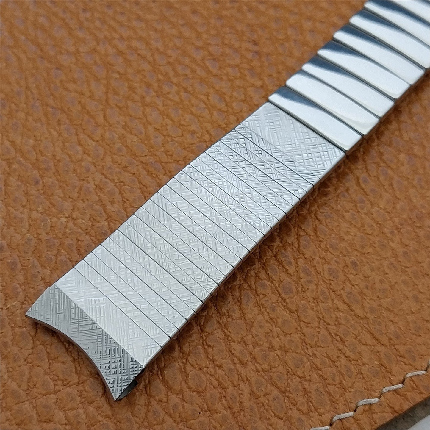 17.3mm Stainless Steel Kreisler Canada Classic Unused 1960s Vintage Watch Band