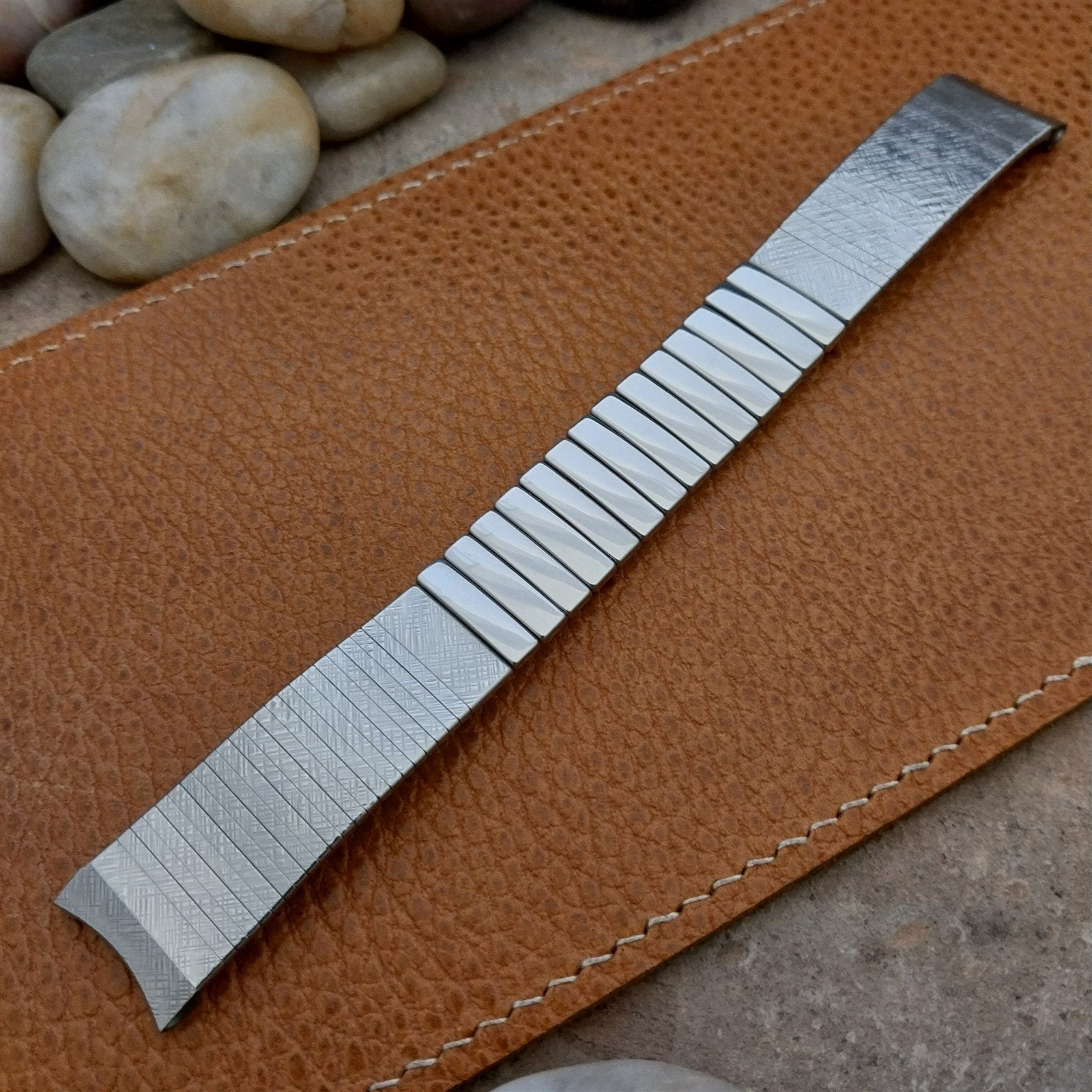 17.3mm Stainless Steel Kreisler Canada Classic Unused 1960s Vintage Watch Band