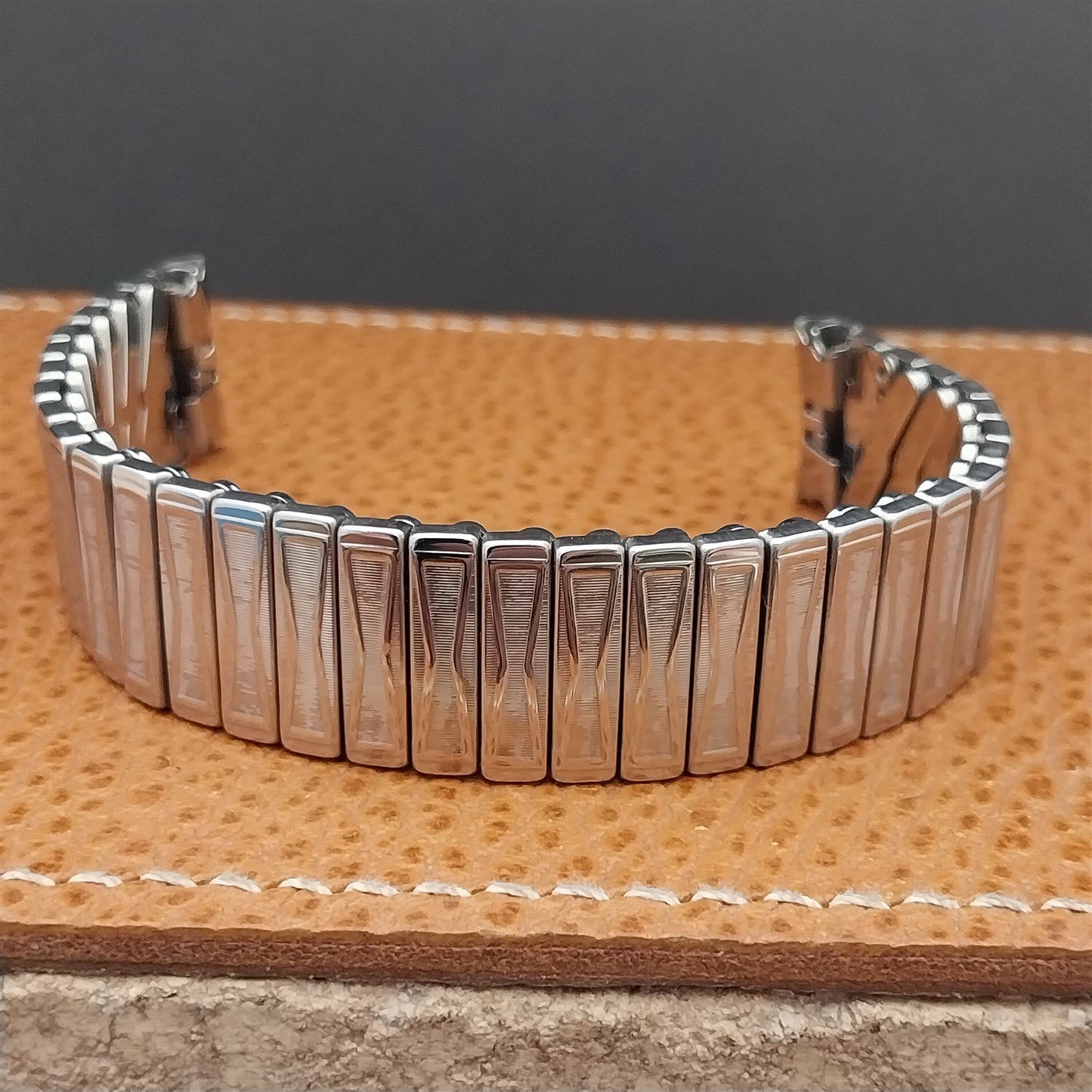 Vintage 16mm Stainless Steel Expansion Craftex Classic 1960s Unused Watch Band