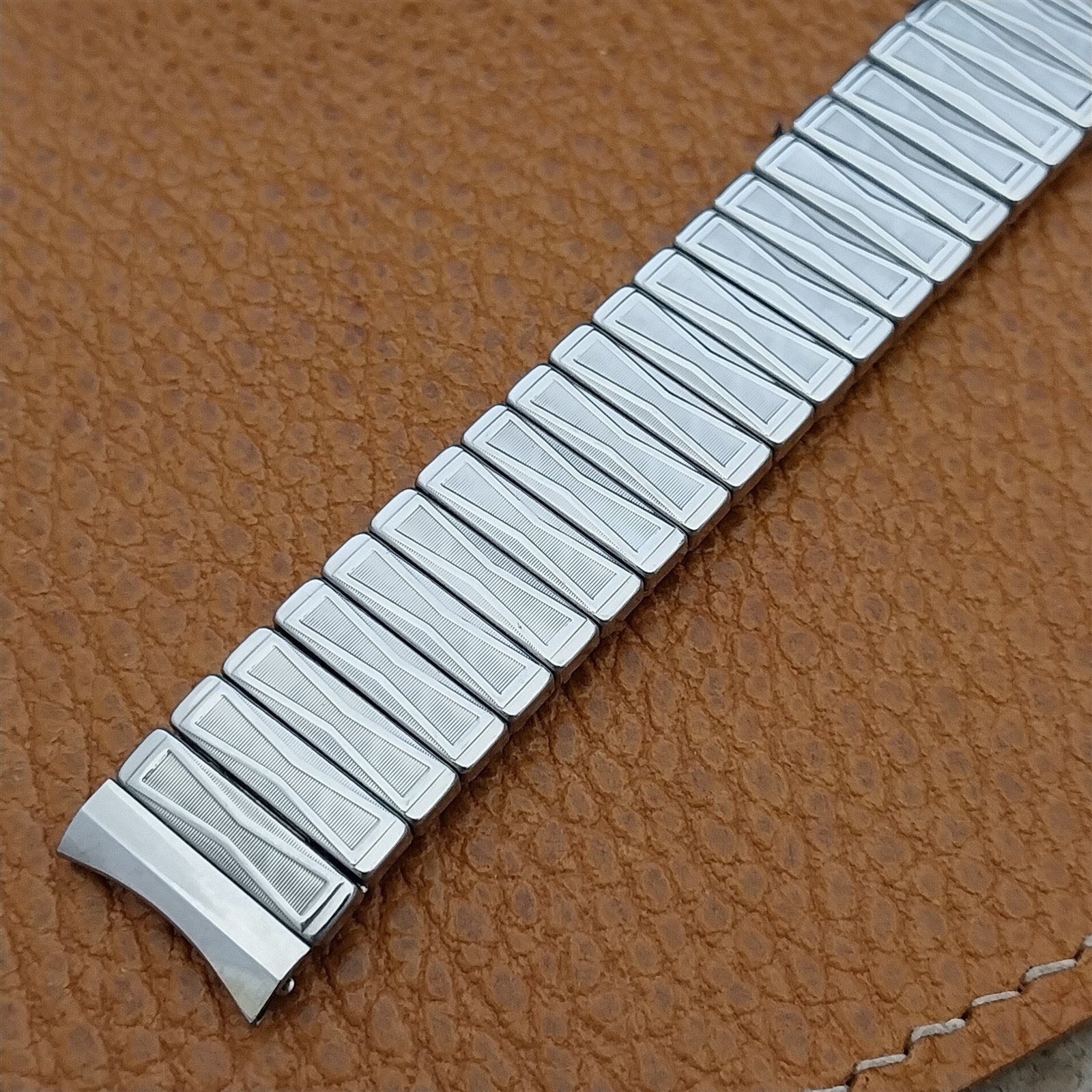 Vintage 16mm Stainless Steel Expansion Craftex Classic 1960s Unused Watch Band