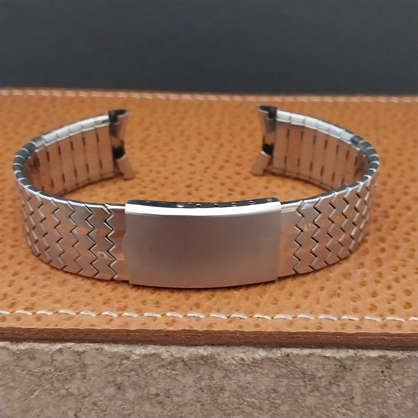 Vintage 17mm Stainless Steel Craftex Canada Unused Classic 1960s Watch Band