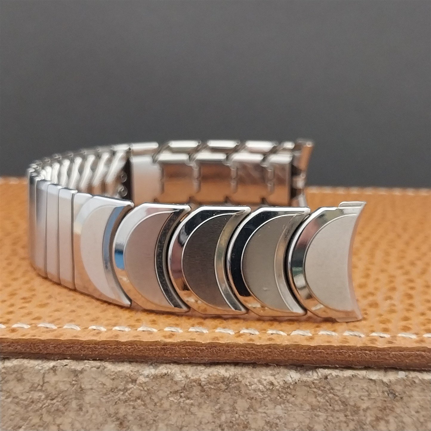 Vintage 19mm 18mm 17mm Stainless Steel Kreisler Unused Classic 1950s Watch Band