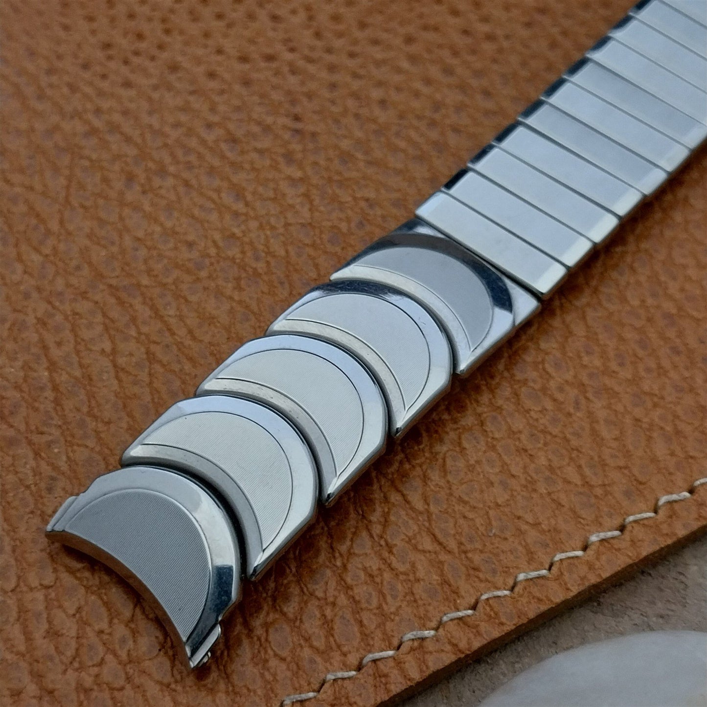 Vintage 19mm 18mm 17mm Stainless Steel Kreisler Unused Classic 1950s Watch Band