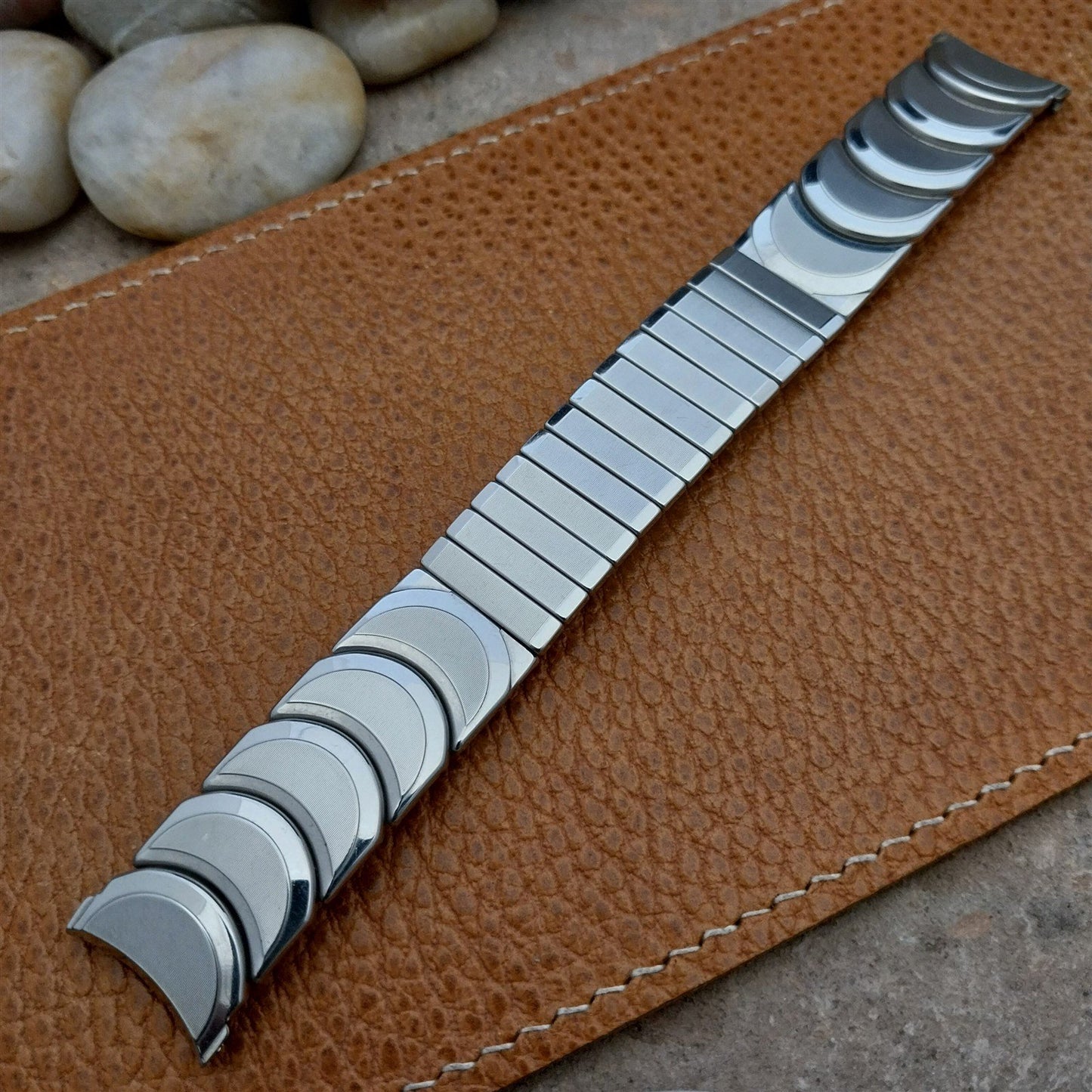 Vintage 19mm 18mm 17mm Stainless Steel Kreisler Unused Classic 1950s Watch Band