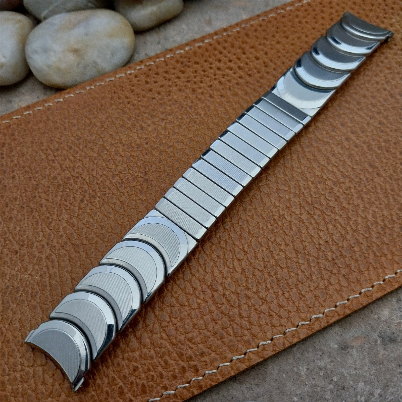 Vintage 19mm 18mm 17mm Stainless Steel Kreisler Unused Classic 1950s Watch Band