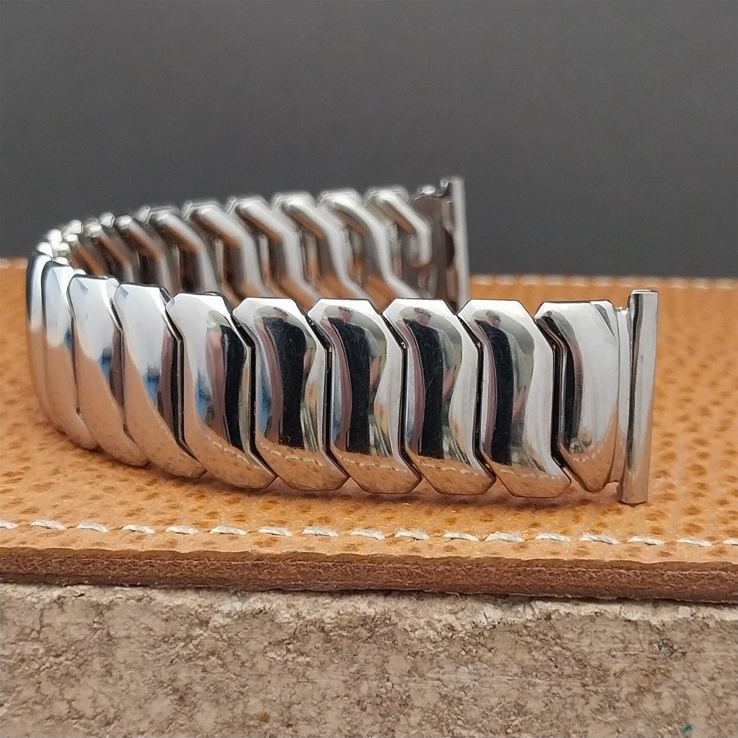 Vintage 19mm 18mm 17mm Kestenmade Classic Wide Expansion Unused Watch Band