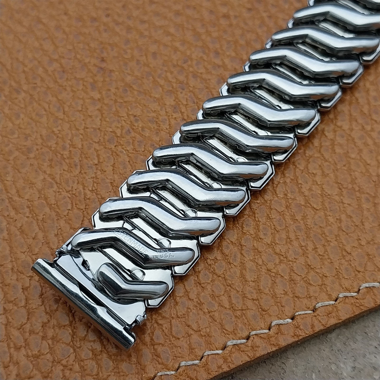 Vintage 19mm 18mm 17mm Kestenmade Classic Wide Expansion Unused Watch Band