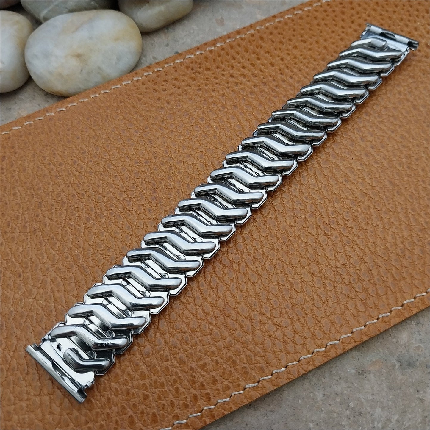 Vintage 19mm 18mm 17mm Kestenmade Classic Wide Expansion Unused Watch Band