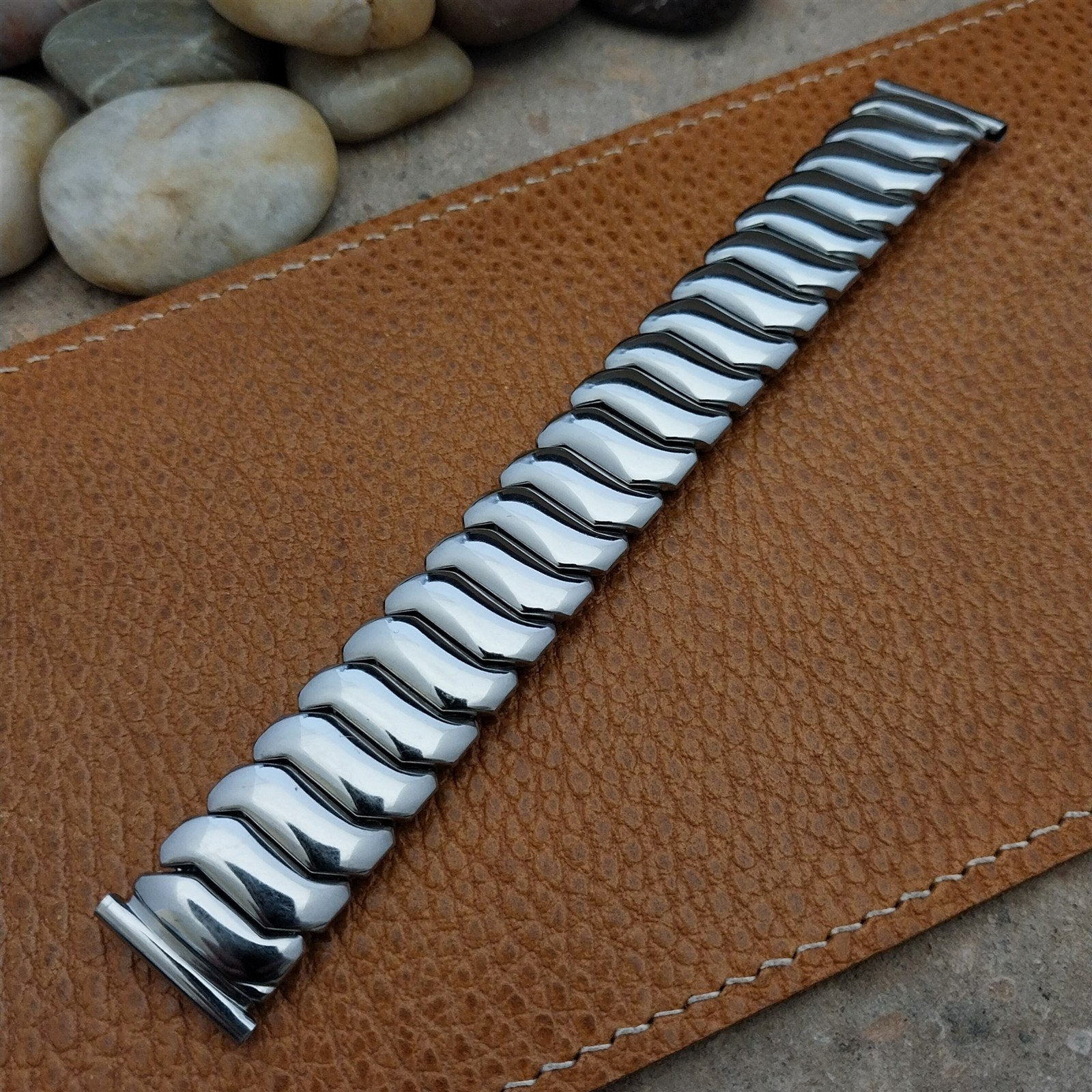 Vintage 19mm 18mm 17mm Kestenmade Classic Wide Expansion Unused Watch Band