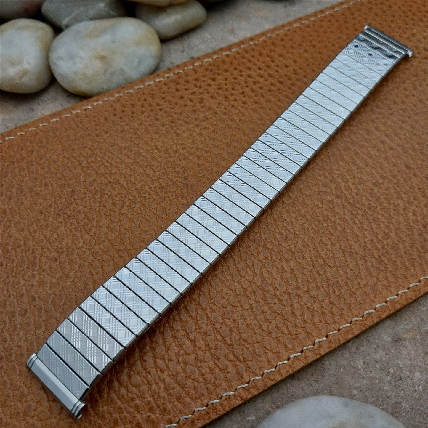 Long Kreisler 19mm 18mm 17mm Stainless Classic Stretch NOS Vintage Watch Band