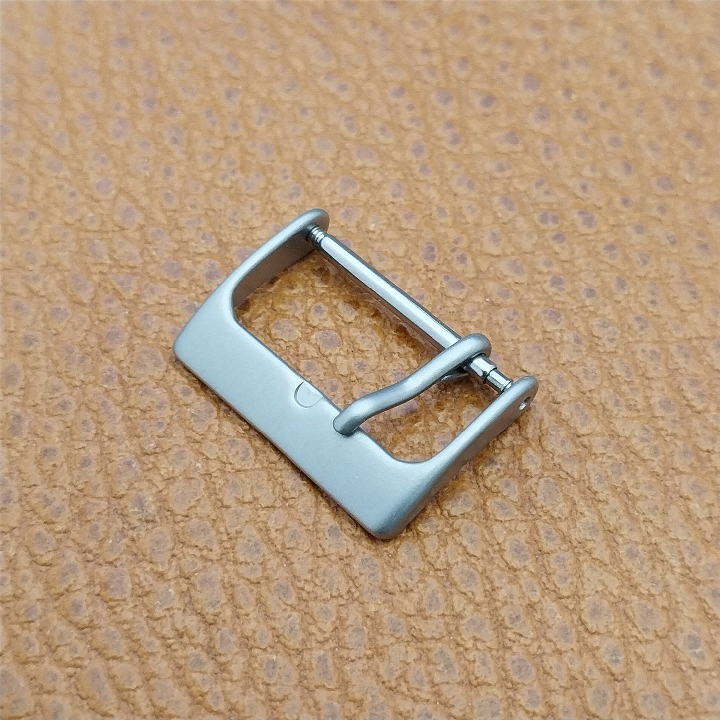 20mm Bead Blasted Stainless Steel Non-Reflective Field Watch Band Buckle