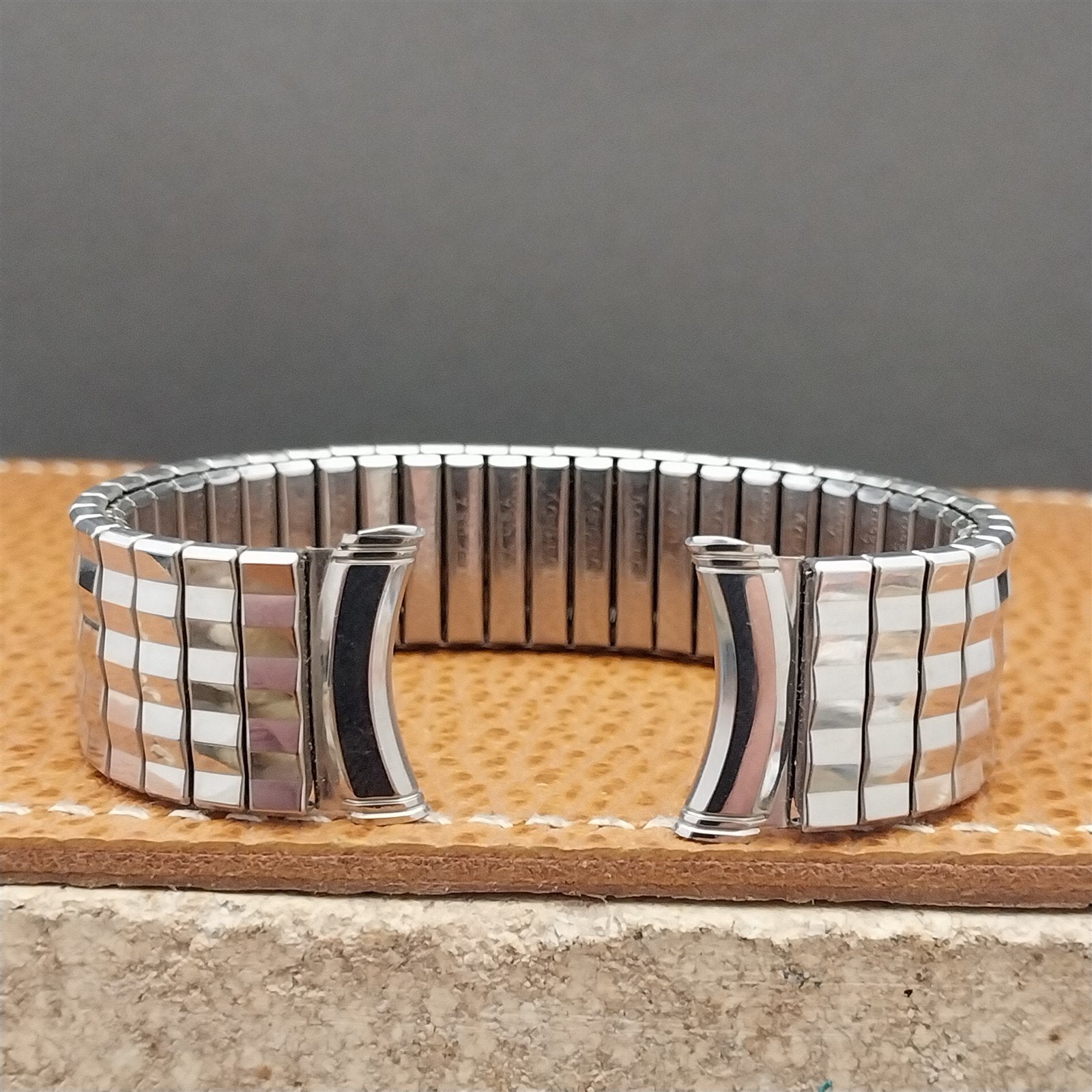 19mm 18mm 17mm Stainless Steel Kreisler 1960s nos Expansion Vintage Watch Band