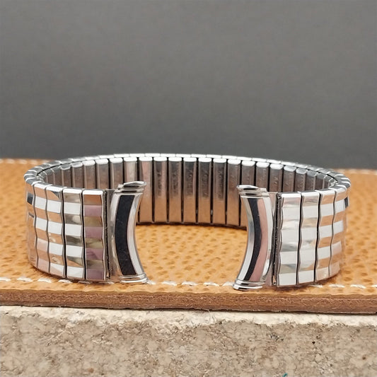 19mm 18mm 17mm Stainless Steel Kreisler 1960s nos Expansion Vintage Watch Band
