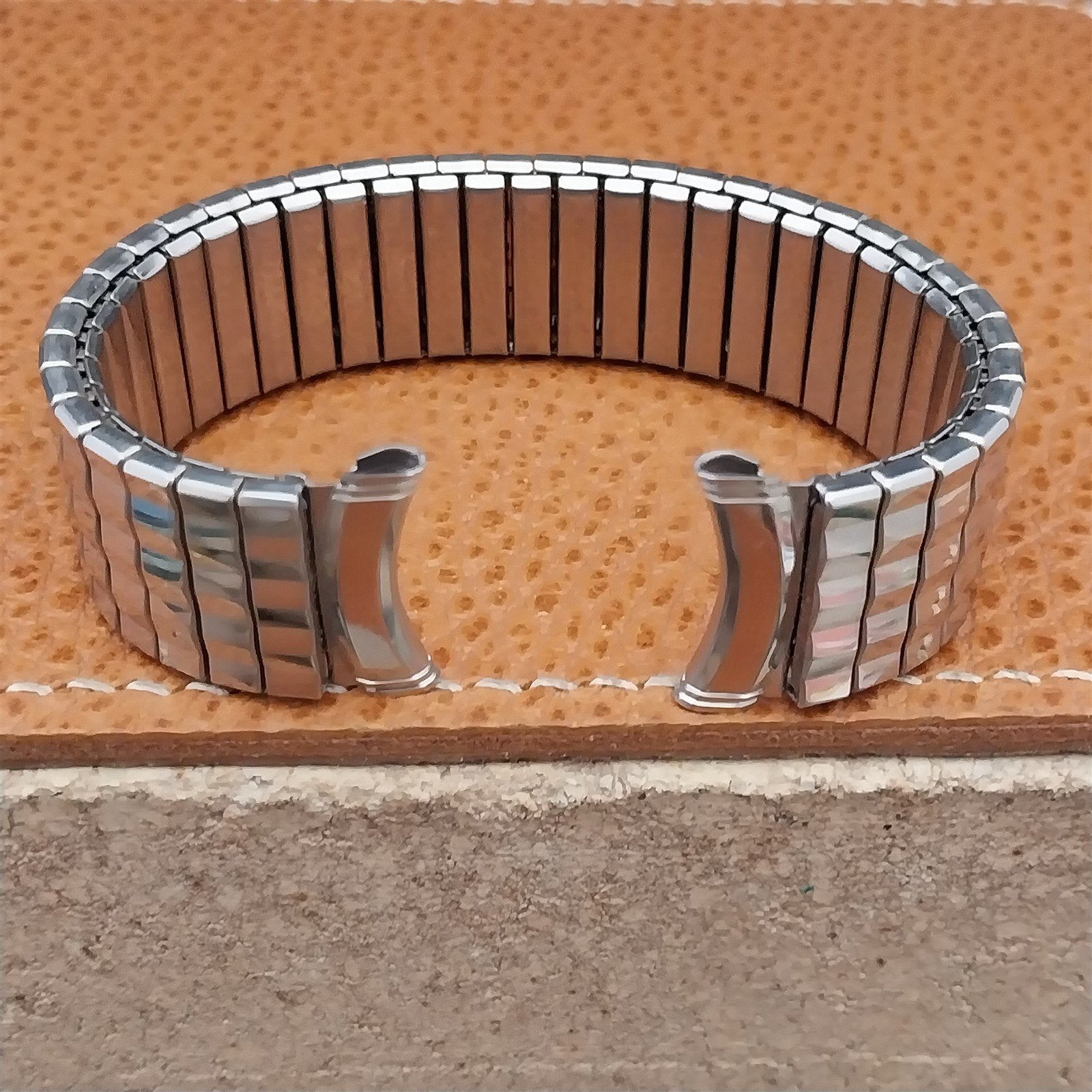 19mm 18mm 17mm Stainless Steel Kreisler 1960s nos Expansion Vintage Watch Band