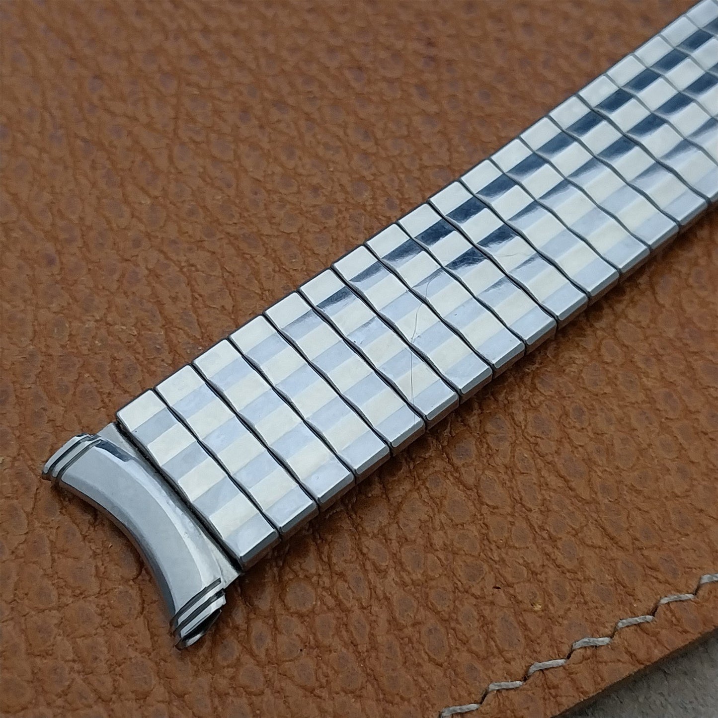 19mm 18mm 17mm Stainless Steel Kreisler 1960s nos Expansion Vintage Watch Band