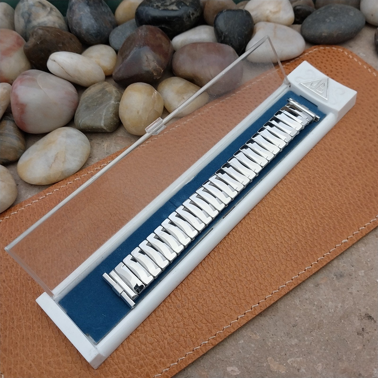 Vintage JB Champion Stainless Steel 17mm 18mm 19mm Unused NOS 1960s Watch Band