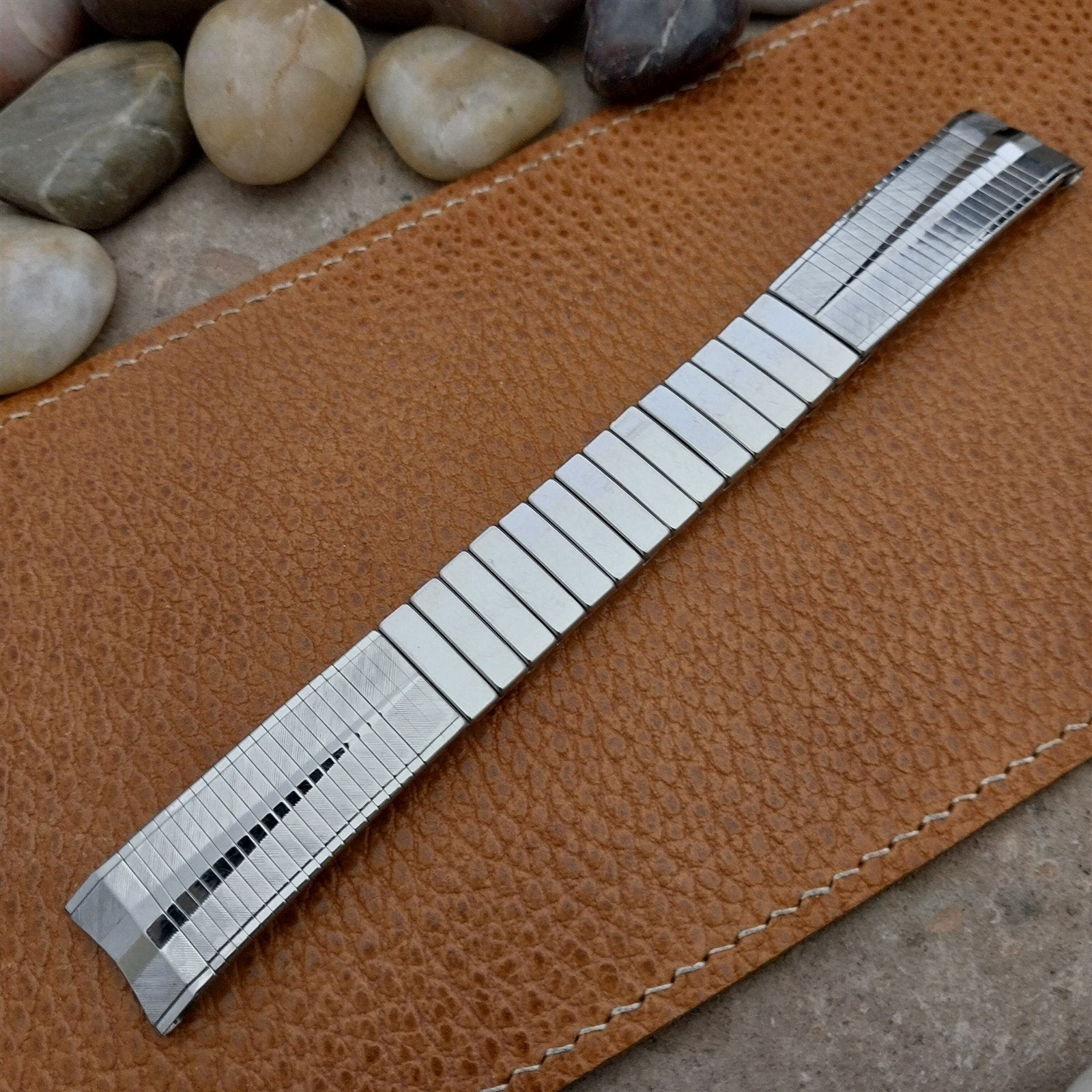 Vintage 17.3mm Stainless Steel Expansion Duchess Unused Classic 1960s Watch Band