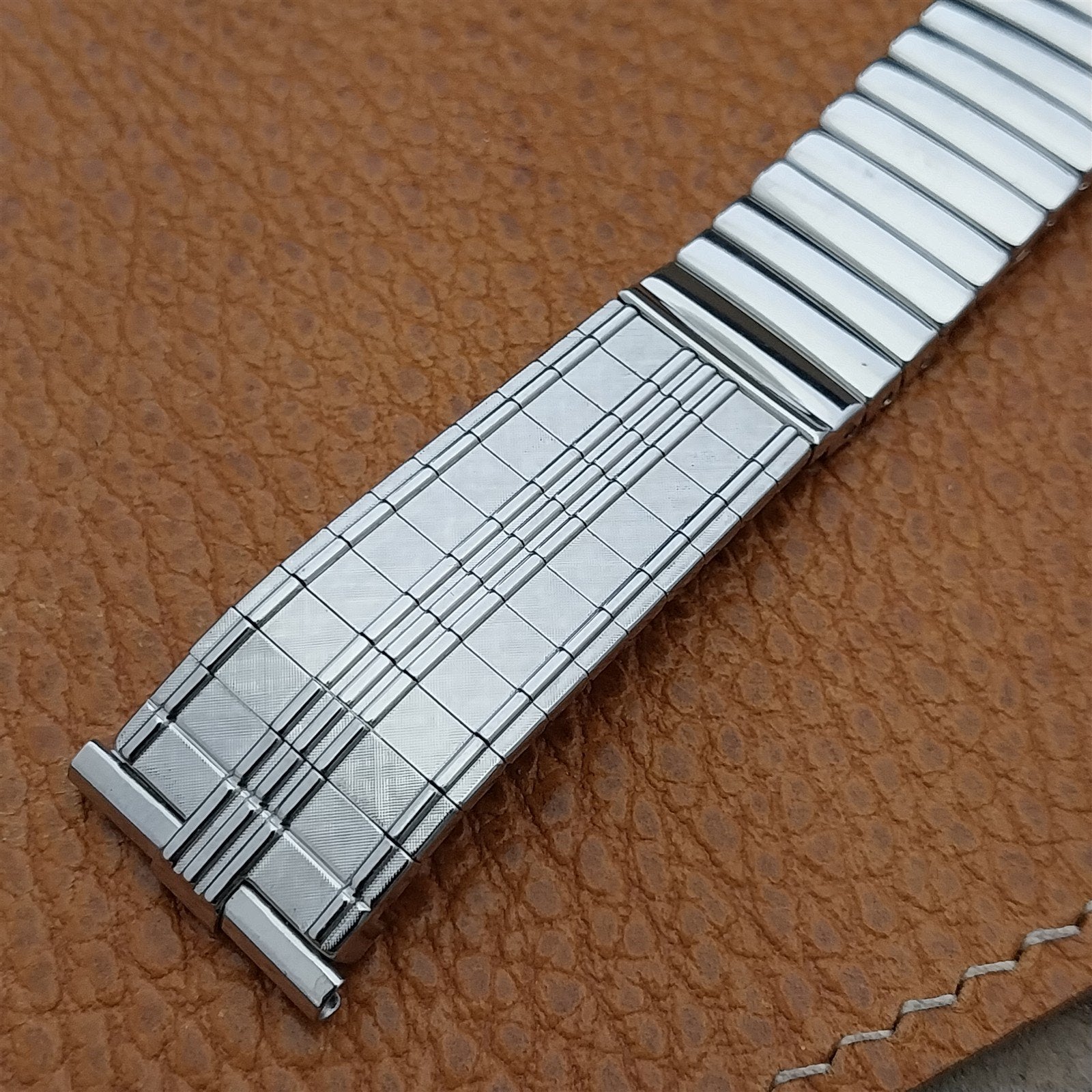 Vintage 19mm 18mm 17mm JB Champion Stainless Expansion Unused 1960s Watch Band