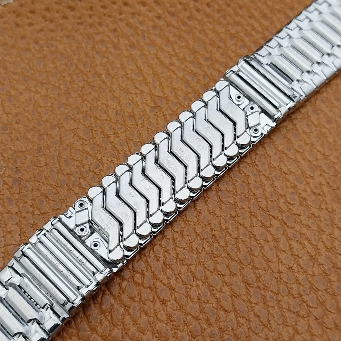 Vintage 19mm 18mm 17mm JB Champion Stainless Expansion Unused 1960s Watch Band