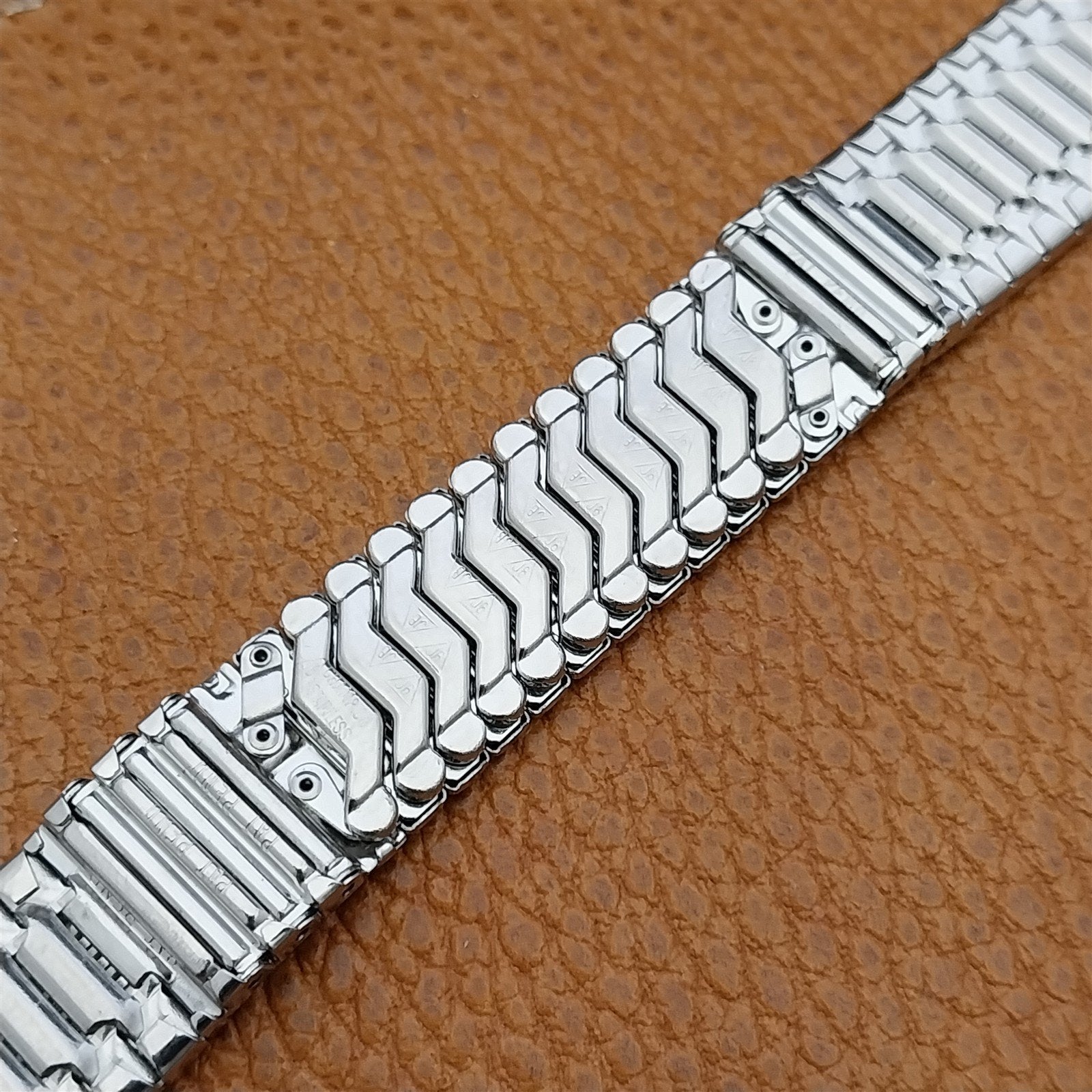 Vintage 19mm 18mm 17mm JB Champion Stainless Expansion Unused 1960s Watch Band