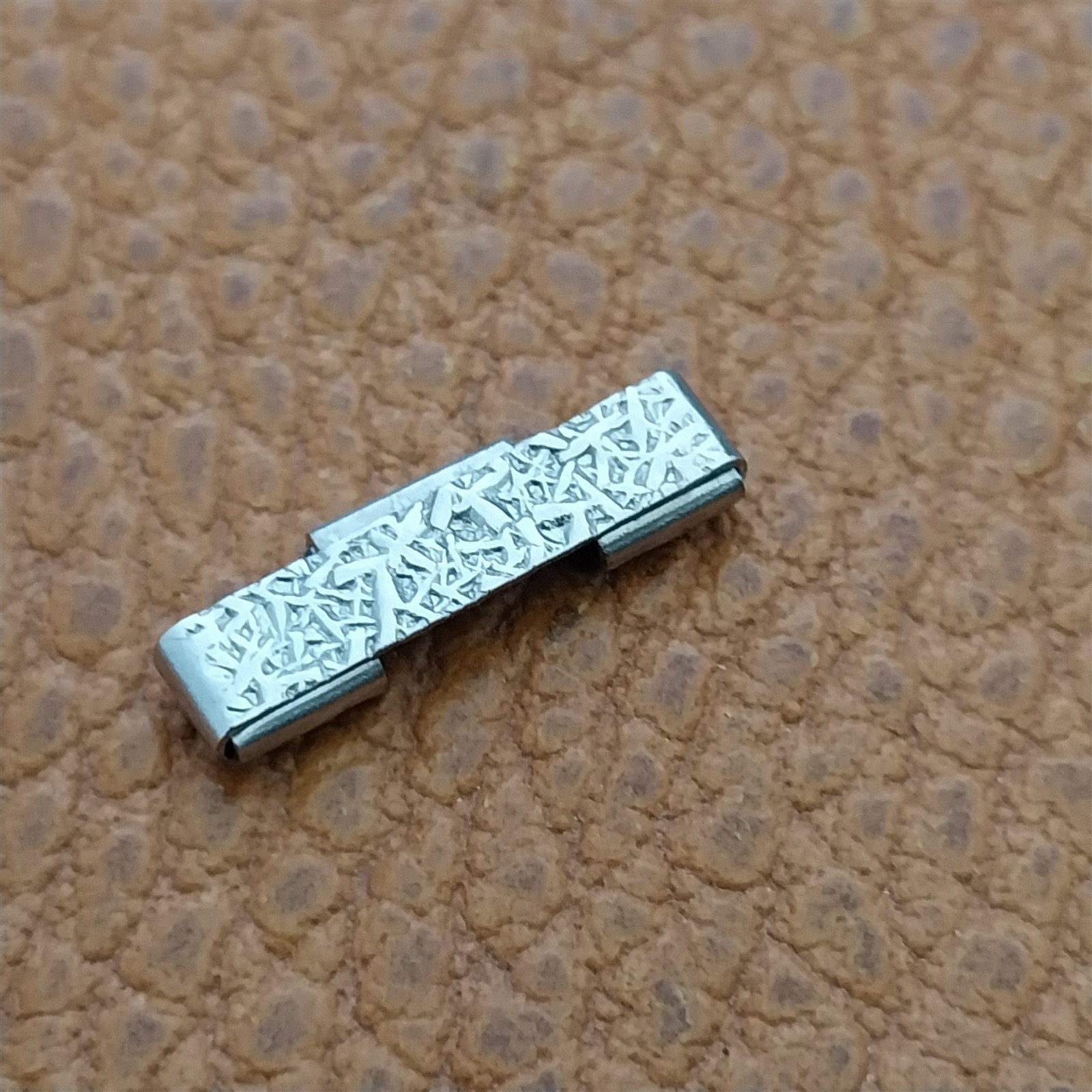 1 Kreisler Stelux Stainless Unused LINK add Length to Vintage Watch Band