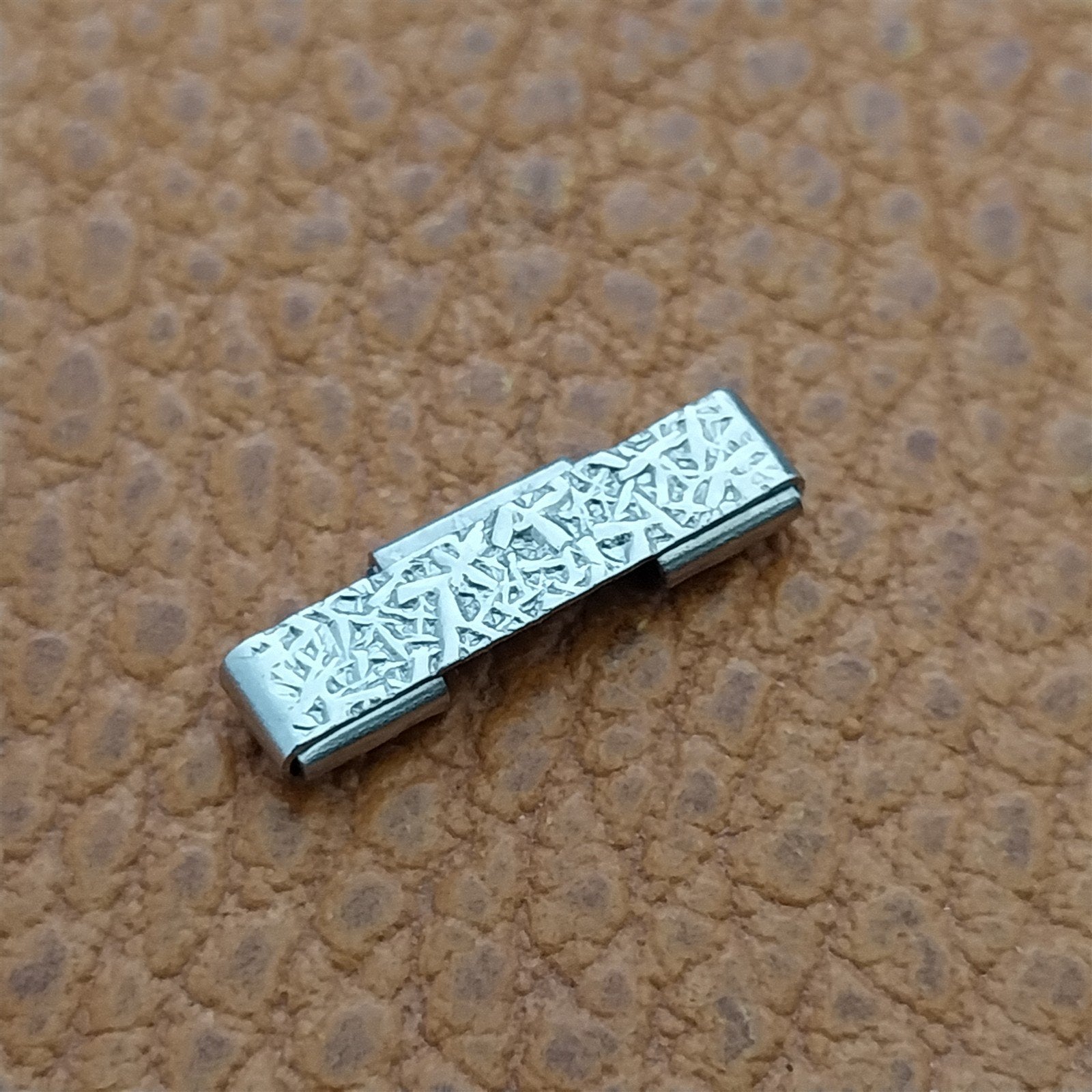 1 Kreisler Stelux Stainless Unused LINK add Length to Vintage Watch Band