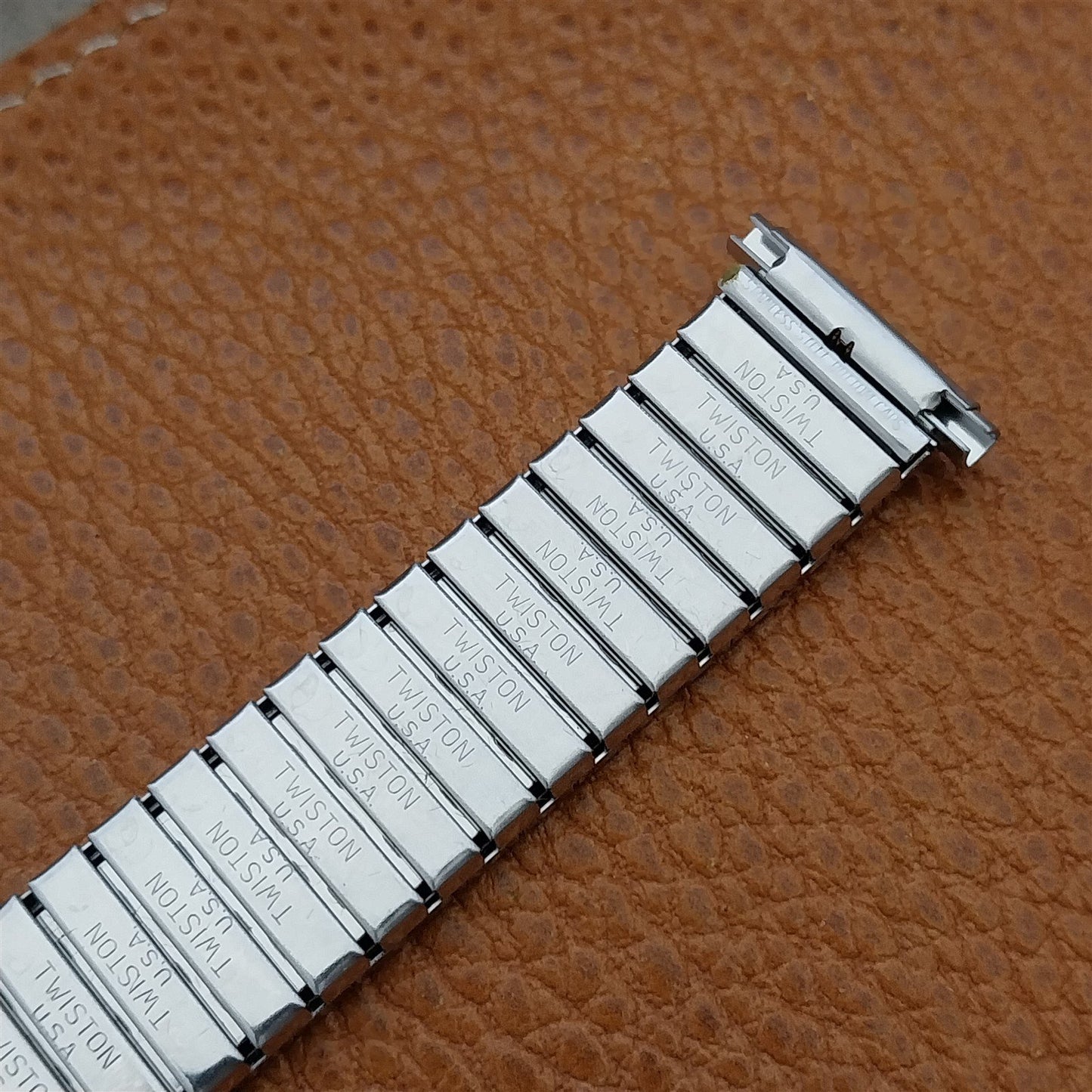 Vintage 19mm 18mm 16mm Speidel Stainless 1970s Twistoflex Unused Watch Band