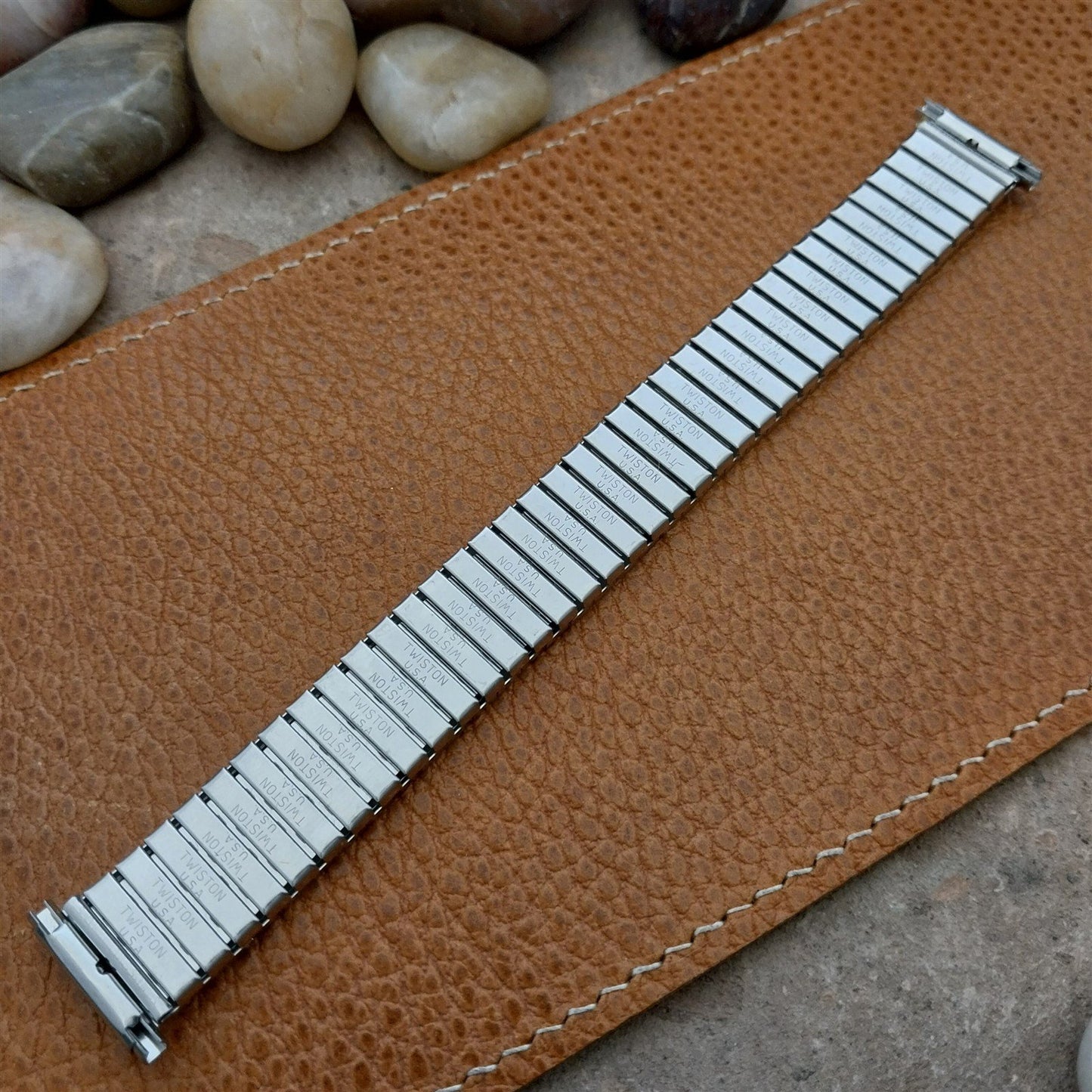 Vintage 19mm 18mm 16mm Speidel Stainless 1970s Twistoflex Unused Watch Band