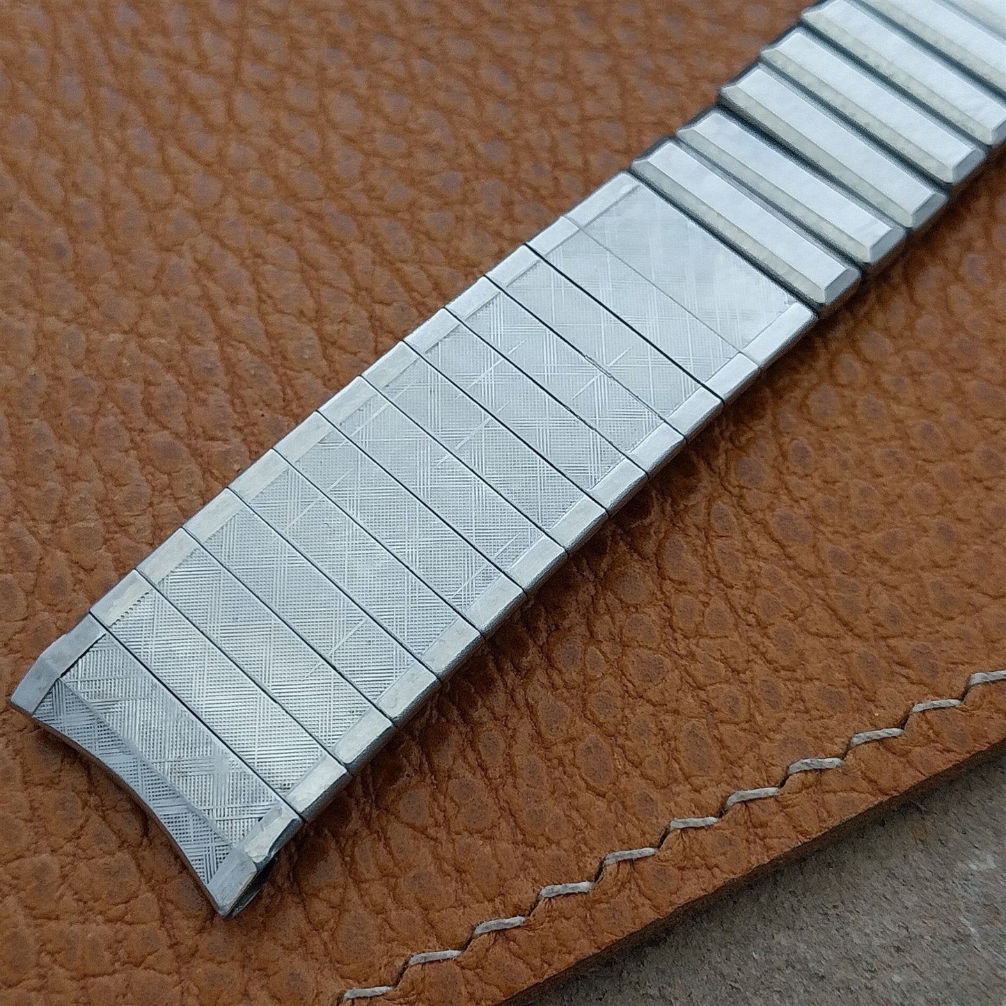 Vintage 17.2mm Stainless Steel Drema Unused Classic nos 1960s-1970s Watch Band