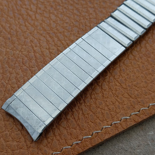 Vintage 17.2mm Stainless Steel Drema Unused Classic nos 1960s-1970s Watch Band