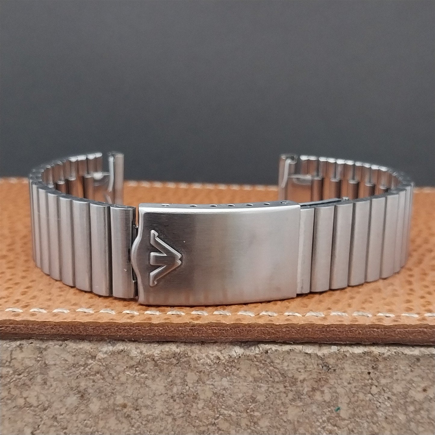 Vintage 18mm Wittnauer Stainless Steel Drema Kevin Classic Watch Band