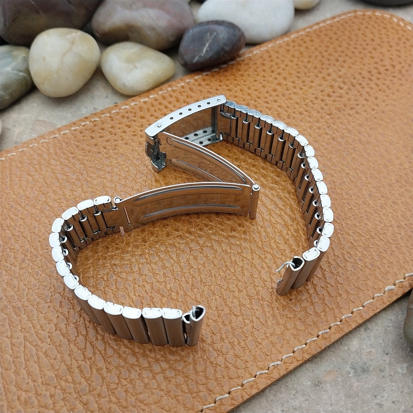 Vintage 18mm Wittnauer Stainless Steel Drema Kevin Classic Watch Band