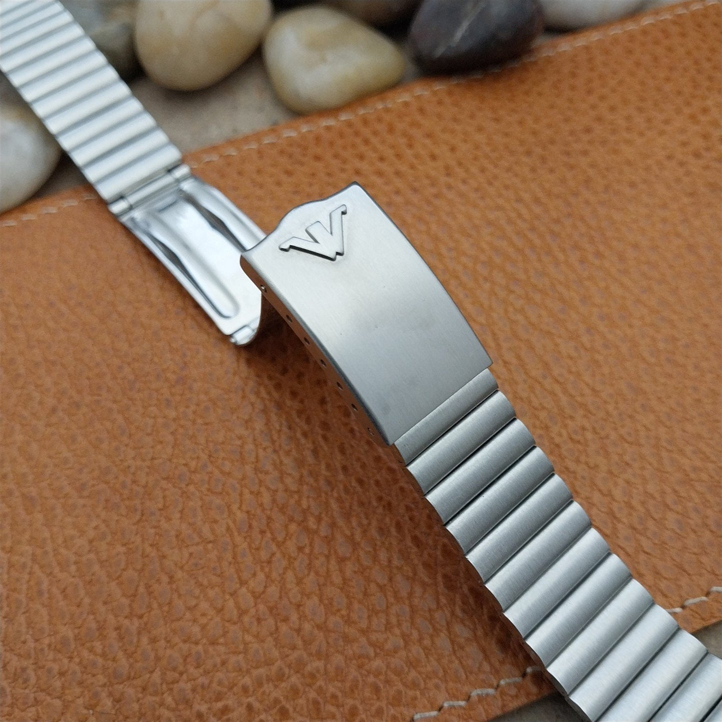 Vintage 18mm Wittnauer Stainless Steel Drema Kevin Classic Watch Band