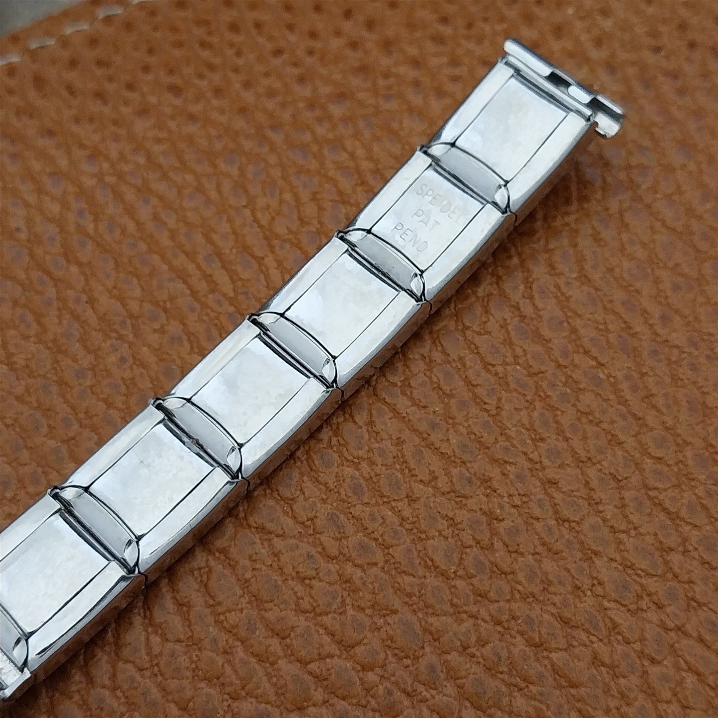 Vintage Ladies 1/2" 10k White Gold-Filled Classic Speidel Unused NOS Watch Band