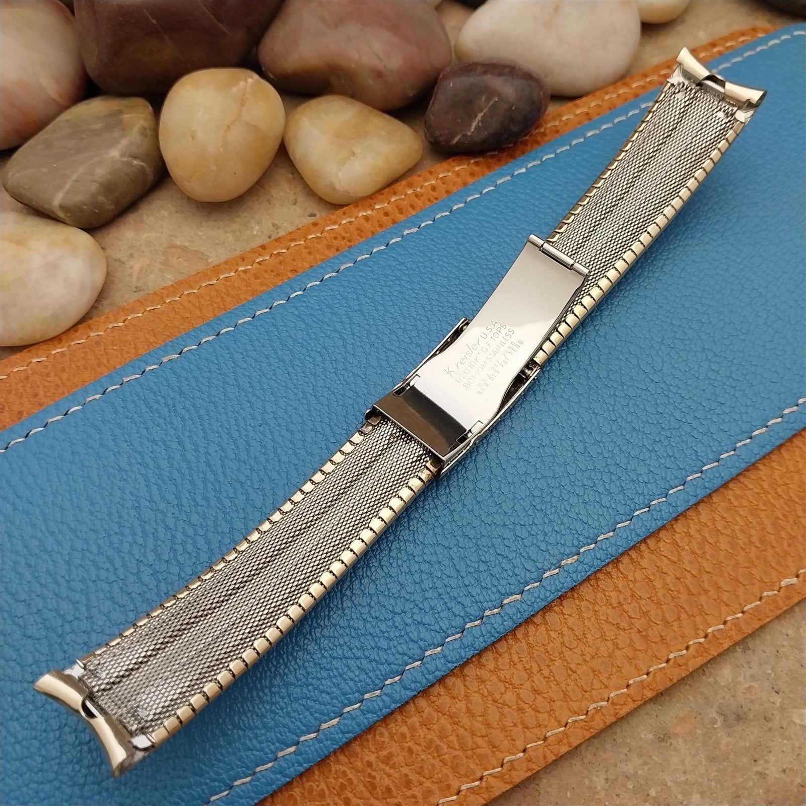 Vintage 17mm 10k Gold-Filled Kreisler Mid-Century nos 1960s Classic Watch Band