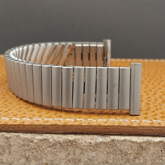 Vintage 19mm 18mm 16mm Stainless Hadley Classic Stretch NOS Unused Watch Band
