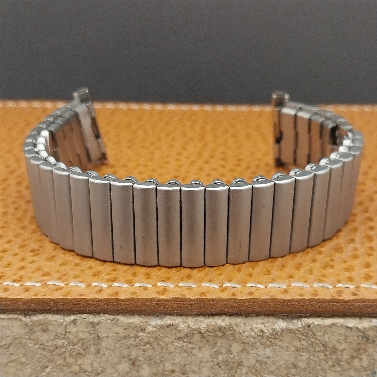 Vintage 19mm 18mm 16mm Stainless Hadley Classic Stretch NOS Unused Watch Band