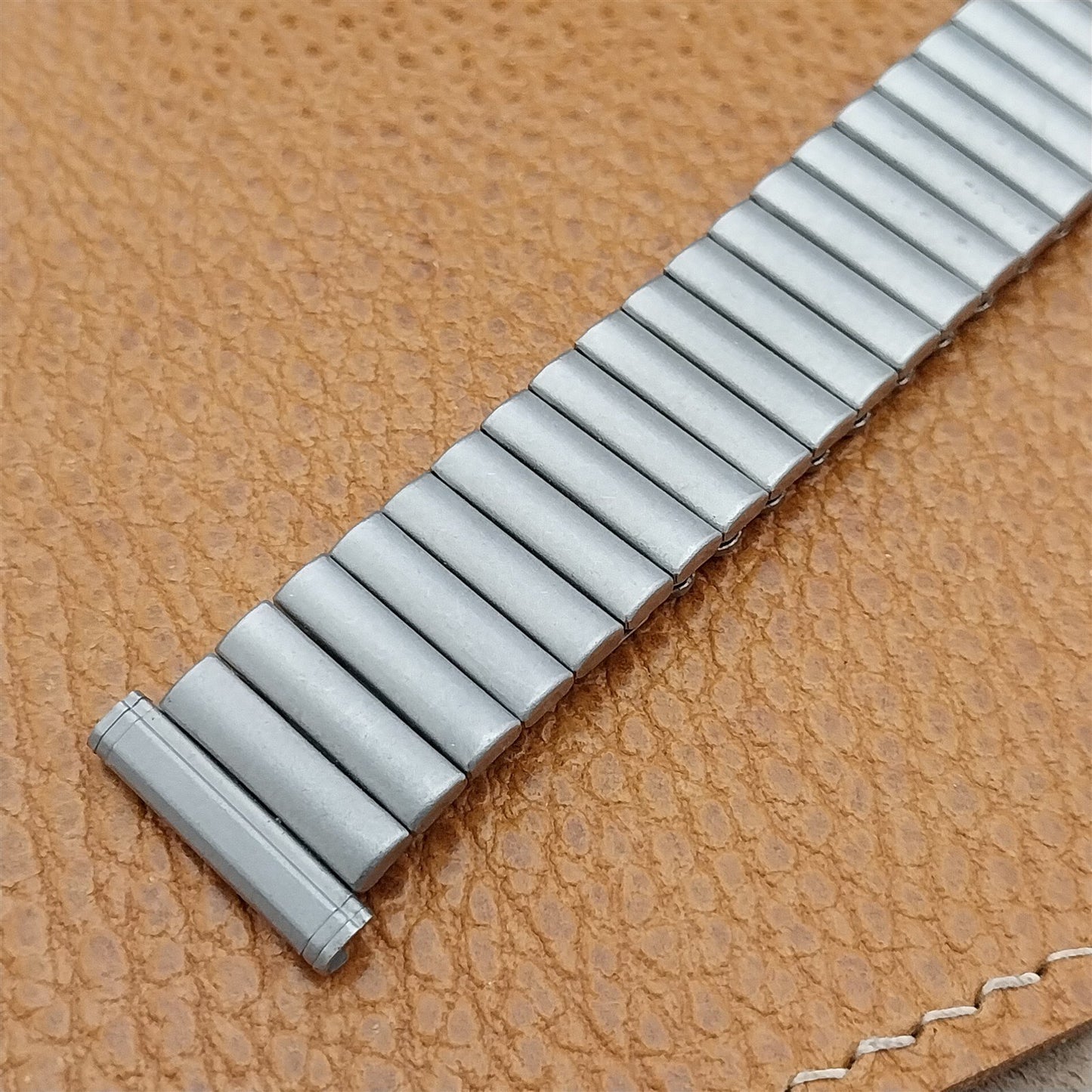 Vintage 19mm 18mm 16mm Stainless Hadley Classic Stretch NOS Unused Watch Band