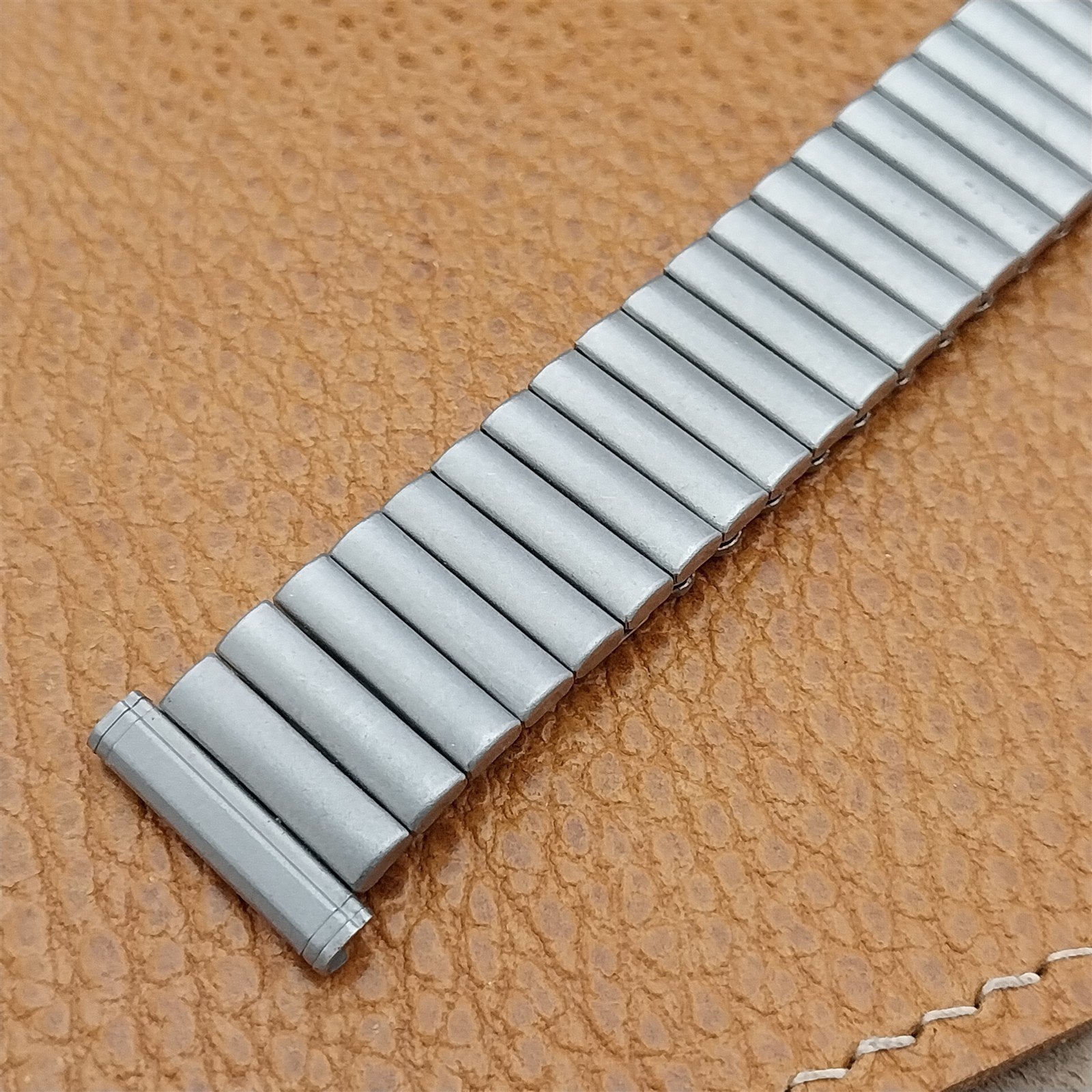 Vintage 19mm 18mm 16mm Stainless Hadley Classic Stretch NOS Unused Watch Band