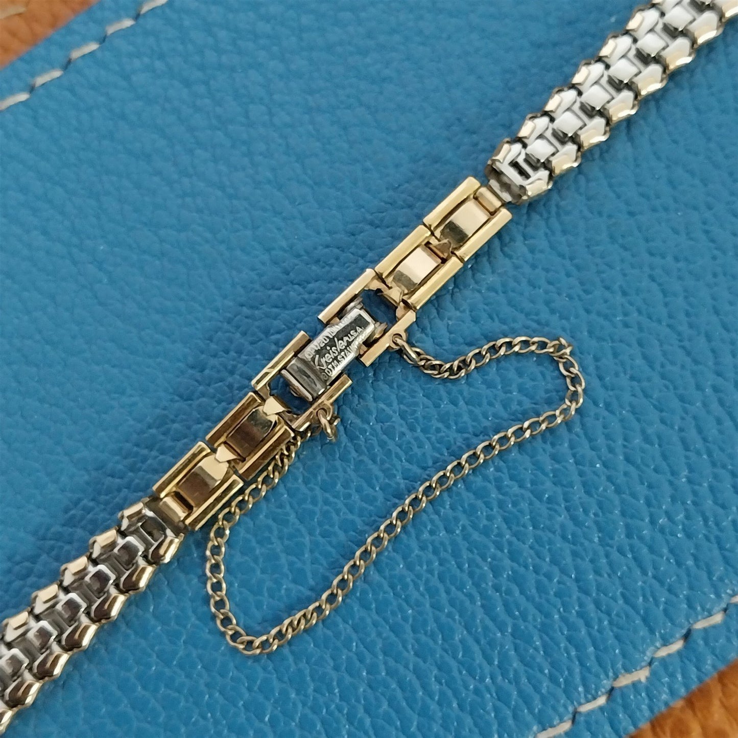 Vintage Ladies Kreisler Gold Filled Unused 1960s Classic Cocktail Watch Band Nos