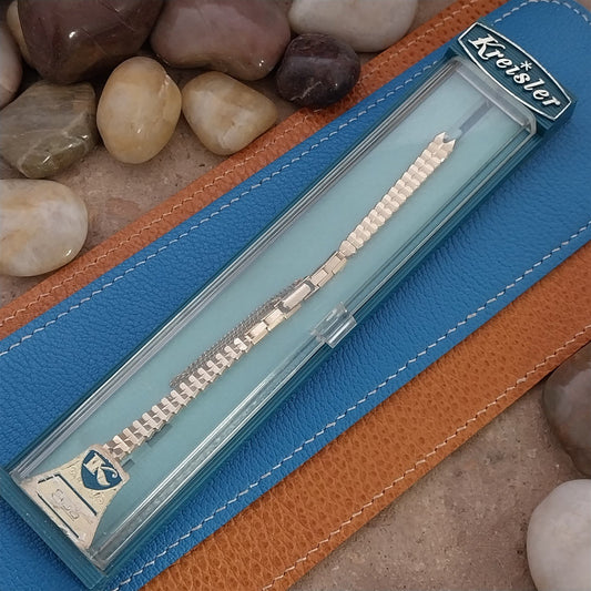 Vintage Ladies Kreisler Gold Filled Unused 1960s Classic Cocktail Watch Band Nos