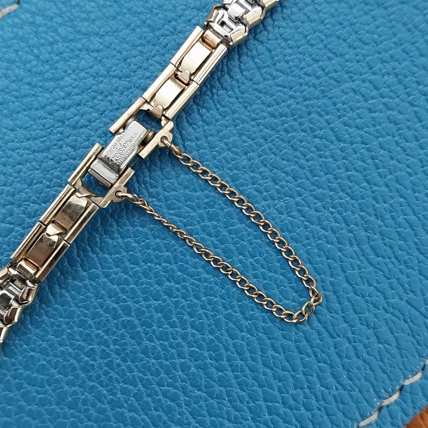 Vintage Ladies Kreisler Gold Filled Unused 1960s Classic Cocktail Watch Band Nos