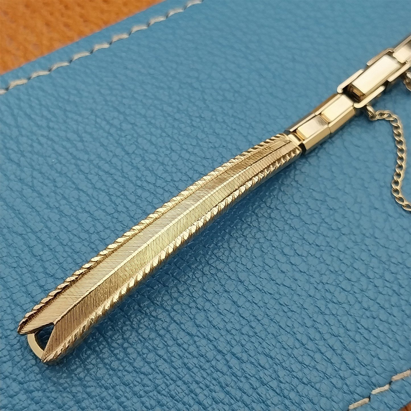 Vintage Ladies Kreisler Gold Filled Unused 1960s Classic Cocktail Watch Band Nos