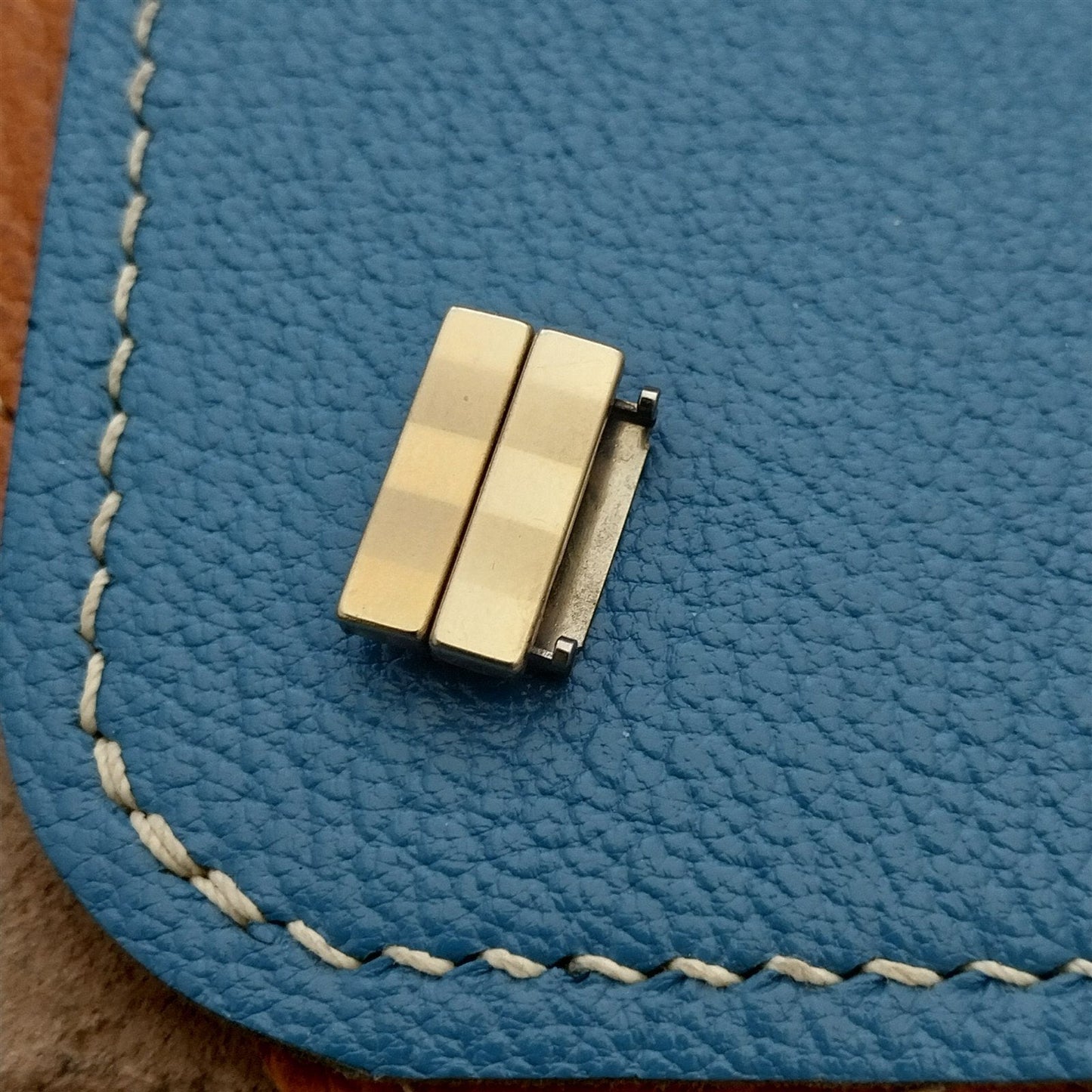 2 Kreisler Yellow Gold Filled Unused LINKS add 8mm to Vintage Watch Band