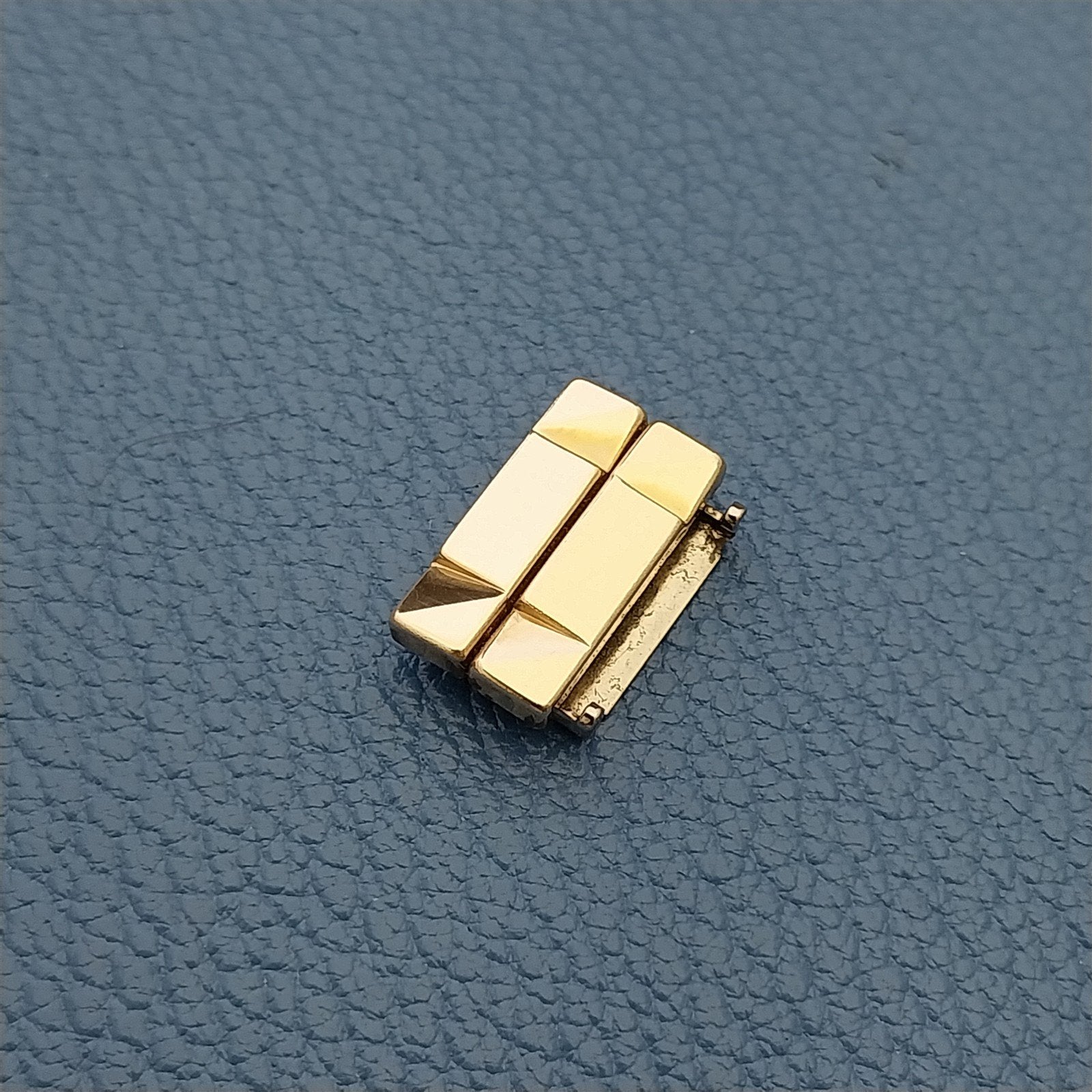 2 Kreisler Yellow Gold Filled Unused LINKS add 8mm to Vintage Watch Band