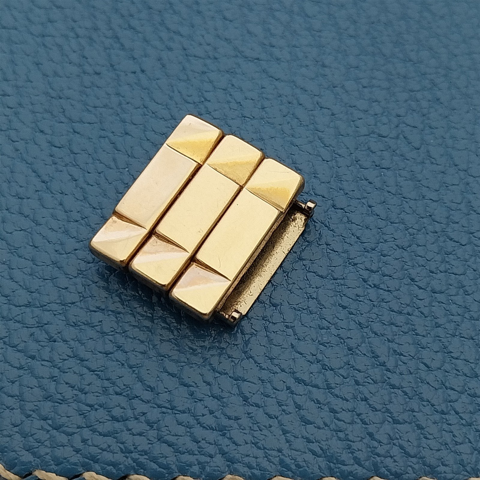 3 Kreisler Yellow Gold Filled Unused LINKS add 12mm to Vintage Watch Band