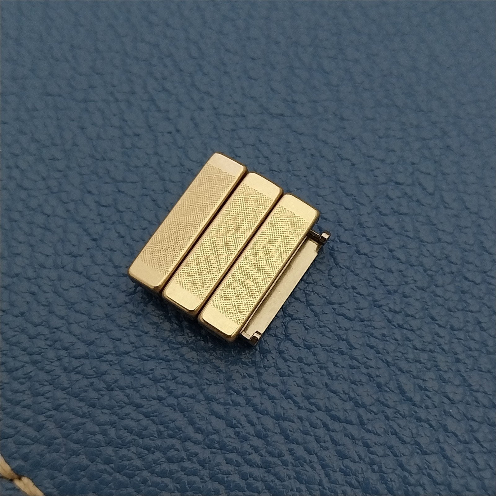 3 Kreisler Yellow Gold Filled Unused LINKS add 12mm to Vintage Watch Band