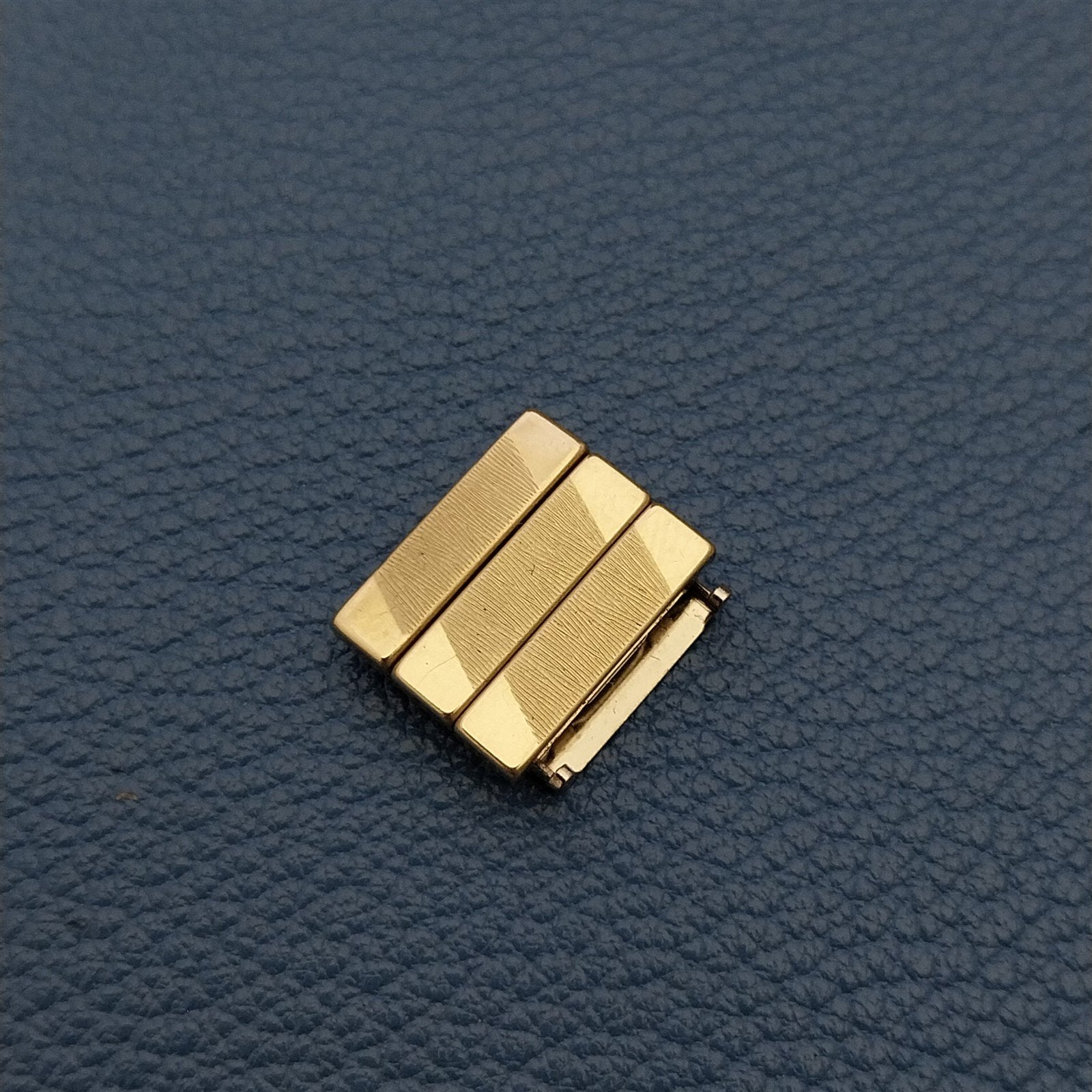 3 Kreisler Yellow Gold Filled Unused LINKS add 12mm to Vintage Watch Band