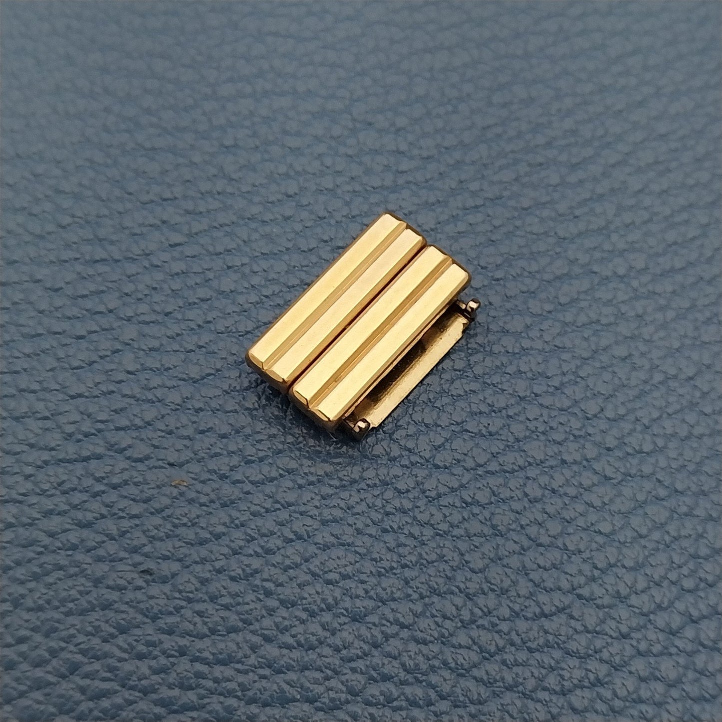 2 Kreisler Yellow Gold Filled Unused LINKS add 8mm to Vintage Watch Band