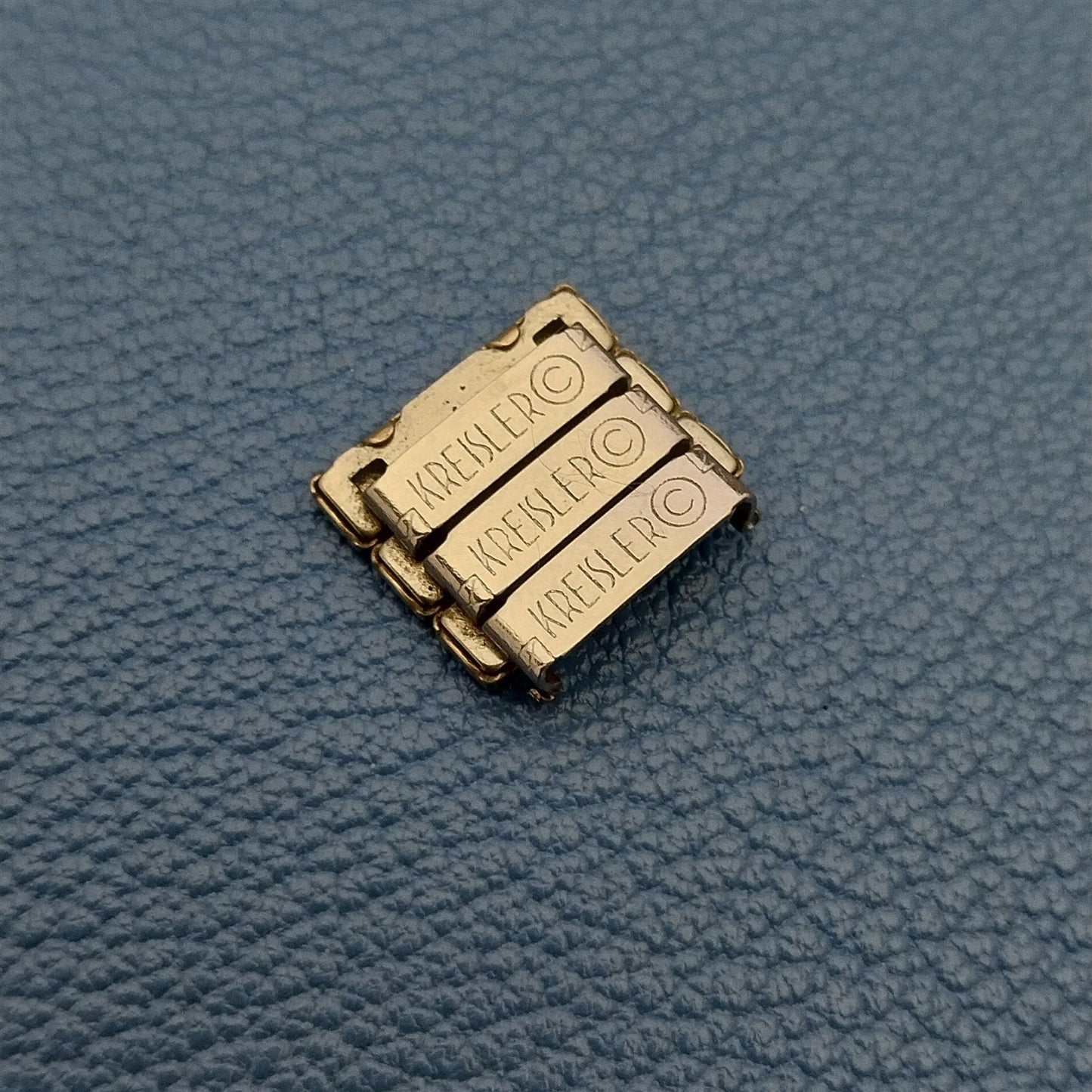 3 Kreisler Yellow Gold Filled Unused LINKS add 12mm to Vintage Watch Band